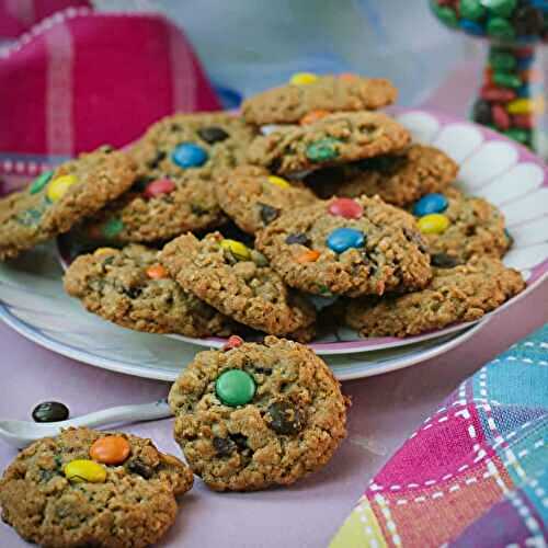 Oatmeal M&M Cookies with Chocolate Chips