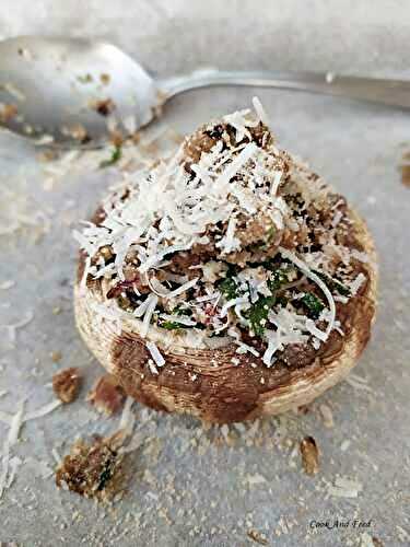 Μανιτάρια Γεμιστά / Stuffed Mushrooms