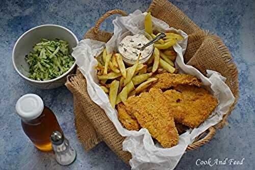 Fish and Chips στο φούρνο / Baked Fish and Chips