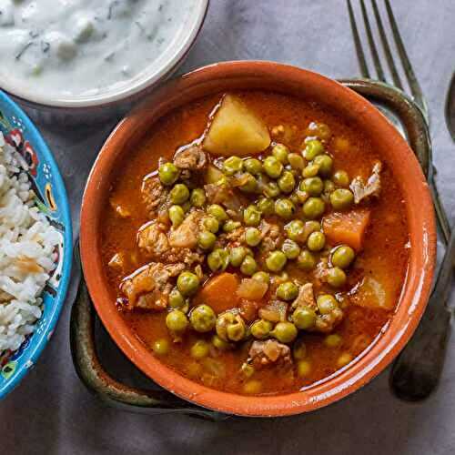 Etli Bezelye Yemeği - Pea Stew With Meat