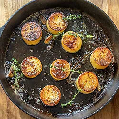 Fondant Potatoes - Buttery Melting Potatoes