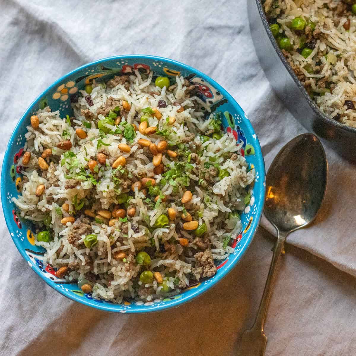 Hashweh - Lebanese Ground Beef and Rice