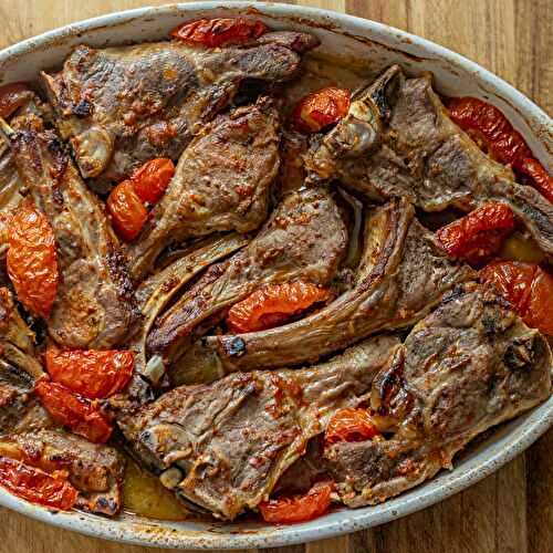 Baked Lamb Chops - Firinda Kuzu Pirzola
