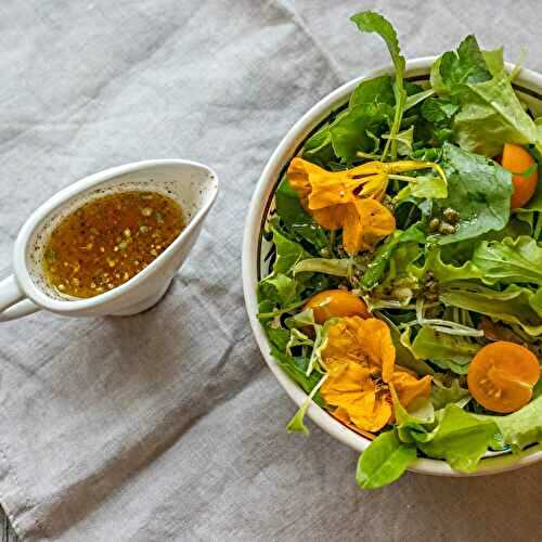 Healthy Mediterranean Salad Dressing