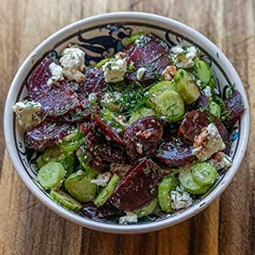 Beet Cucumber Salad