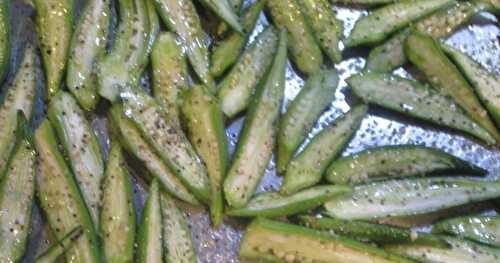 Try Roasting It – Okra Fries