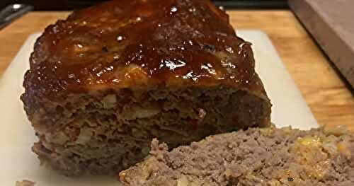 Ritzy (Cracker) Meatloaf . . . including convenience assemble ahead instructions.  