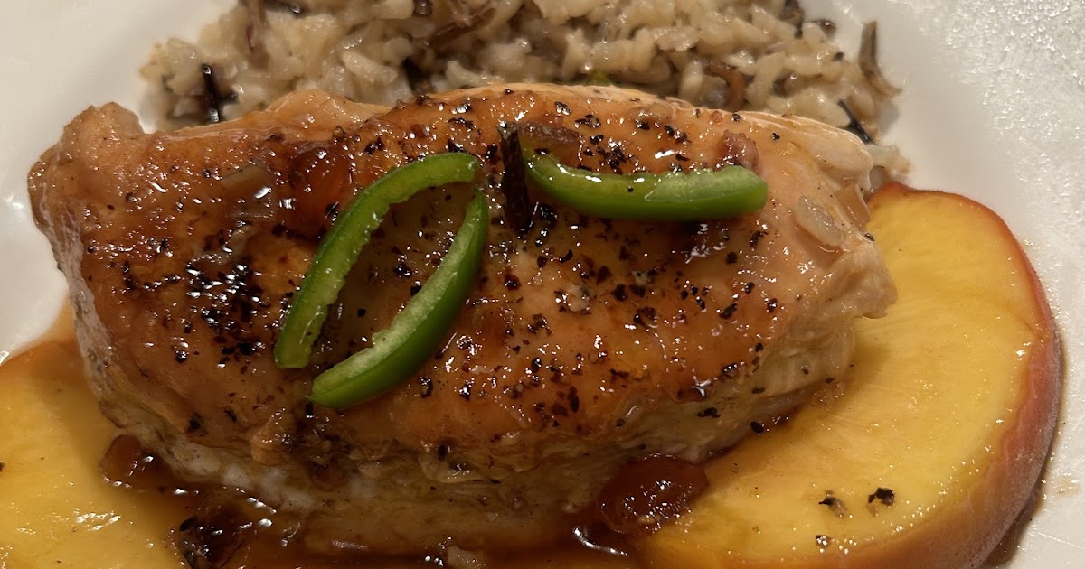 Jalapeño Peach Chicken