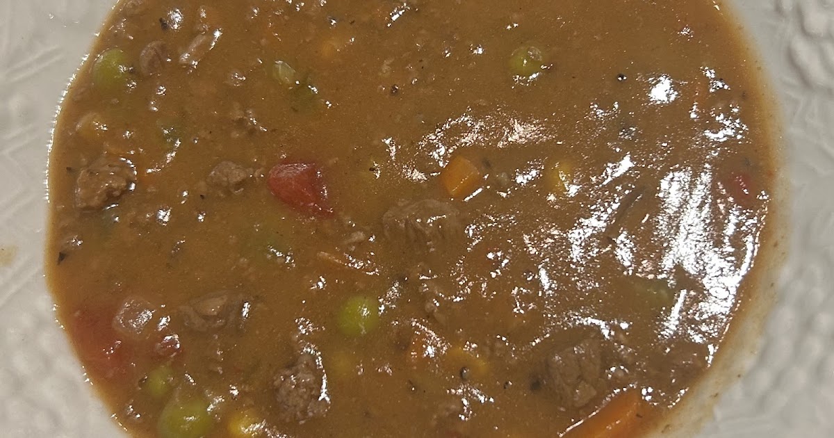 Steak Soup (KC Plaza)