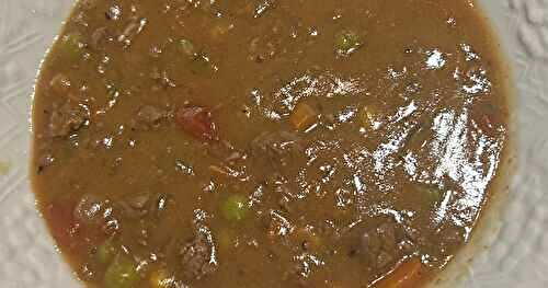 Steak Soup (KC Plaza)