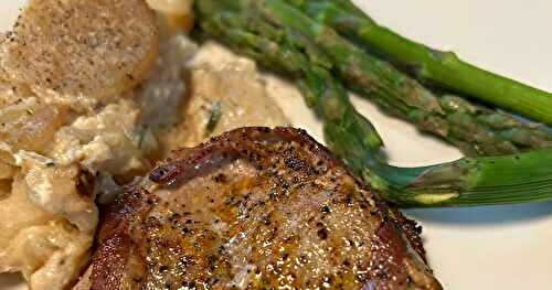 Bacon-Wrapped Pork Medallions