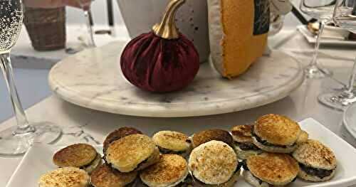 Mushroom Sandwiches . . . make ahead for appetizers or a cocktail party