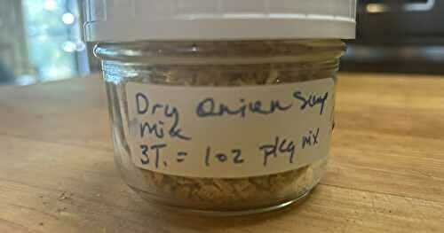 Homemade Onion Soup Mix