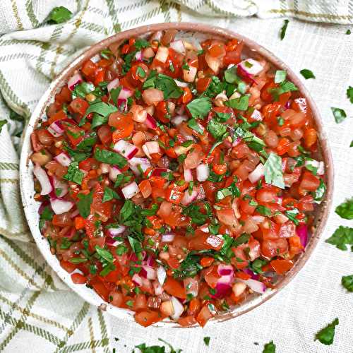 No-Cook Fresh Tomato Salsa Recipe - Cooking with Bry
