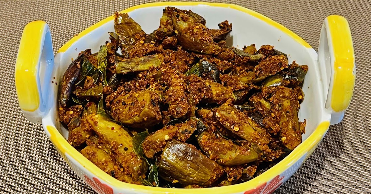 BRINJAL PODI CURRY 