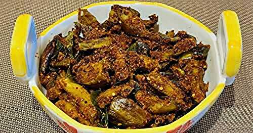 BRINJAL PODI CURRY 