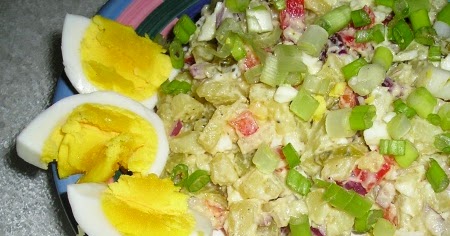 Mama's potato salad.