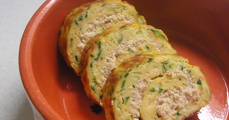 Morning Zucchini Chicken Roulade