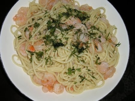 Shrimp Scampi with Pasta