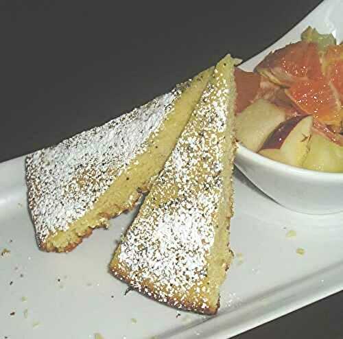 Lemon Polenta Cake 