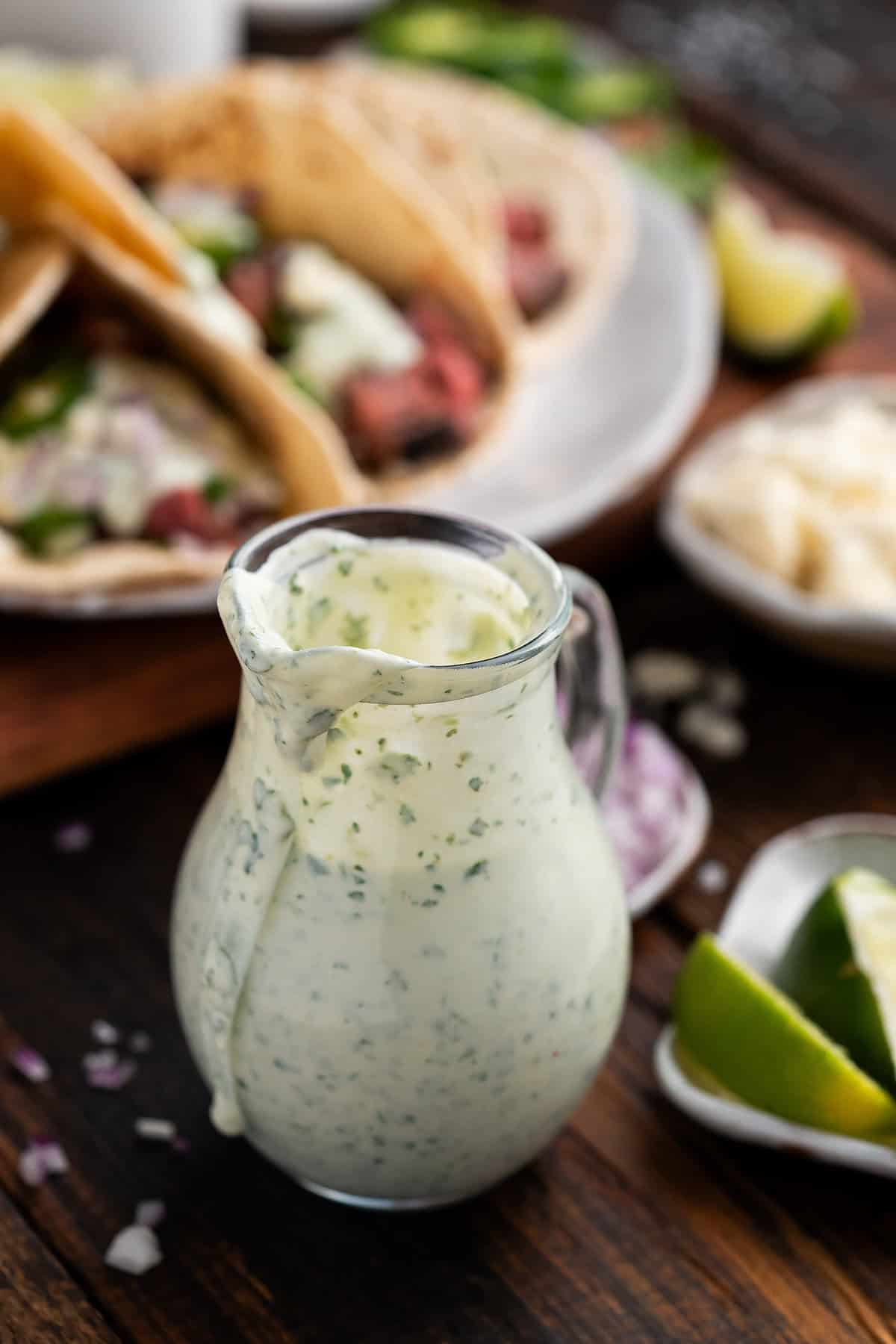 Creamy Cilantro Sauce and Dressing