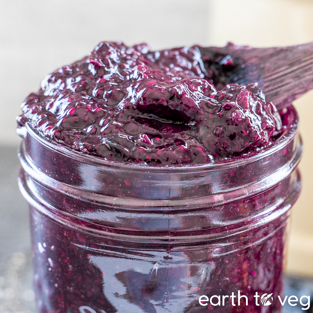 2-Ingredient Blueberry Chia Jam