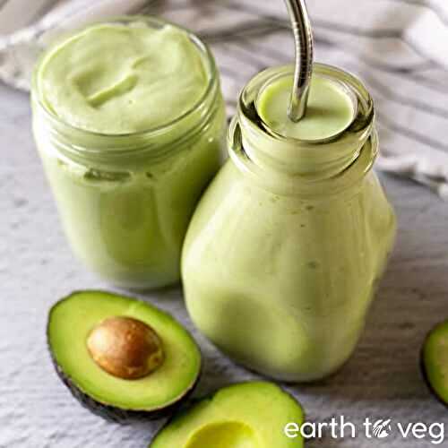 Vietnamese Avocado Smoothie (Without Condensed Milk)