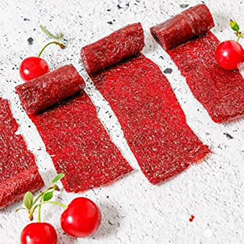 Sour Cherry Fruit Leather (Lavashak)