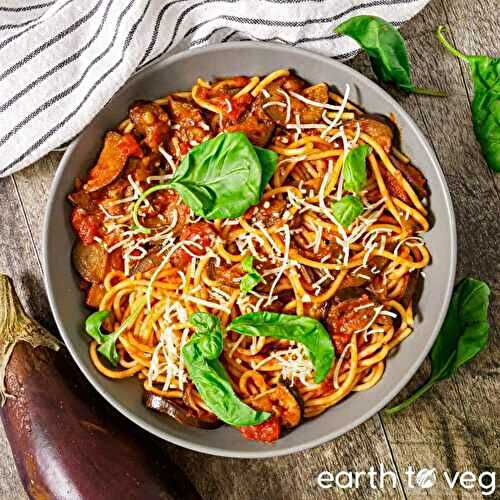 Vegan Pasta alla Norma