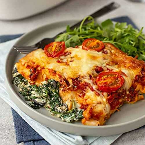 Spinach and Ricotta Enchiladas