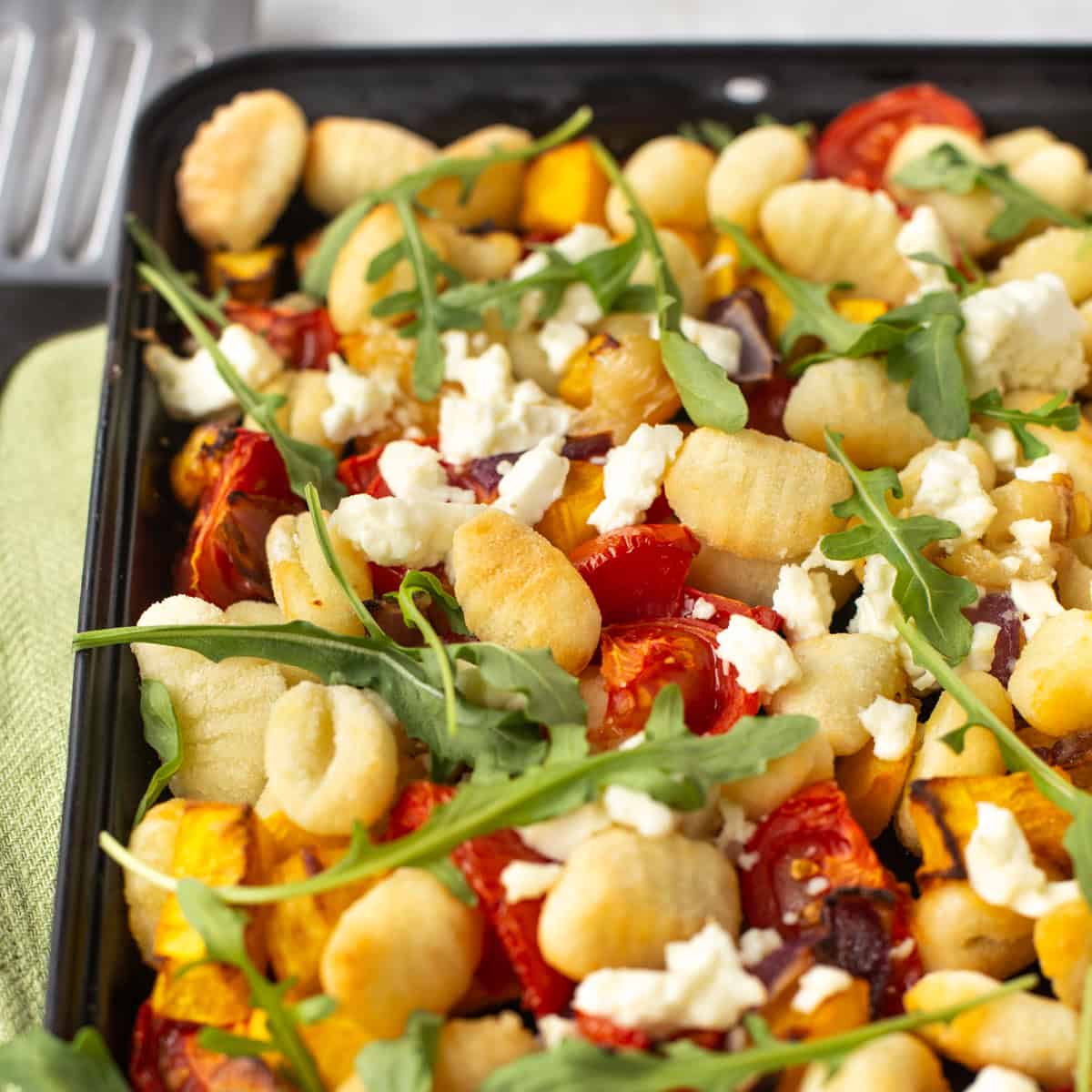 Sheet Pan Gnocchi with Pumpkin and Feta