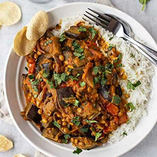 Melt-In-Your-Mouth Eggplant Curry