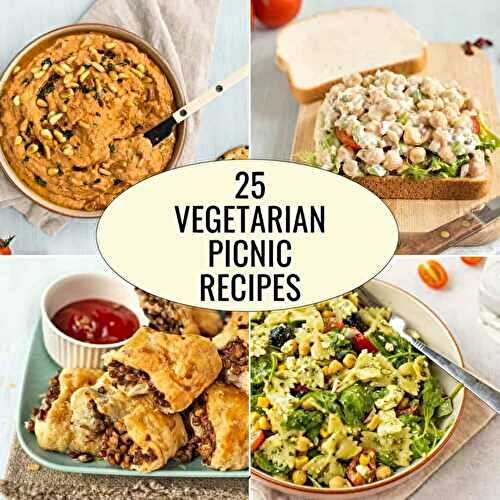25 Vegetarian Picnic Recipes