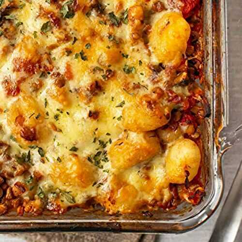 Vegetarian Shepherd’s Pie Gnocchi