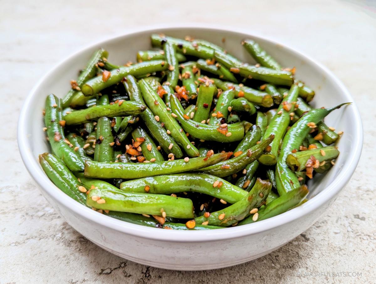 Garlic Sesame Green Beans