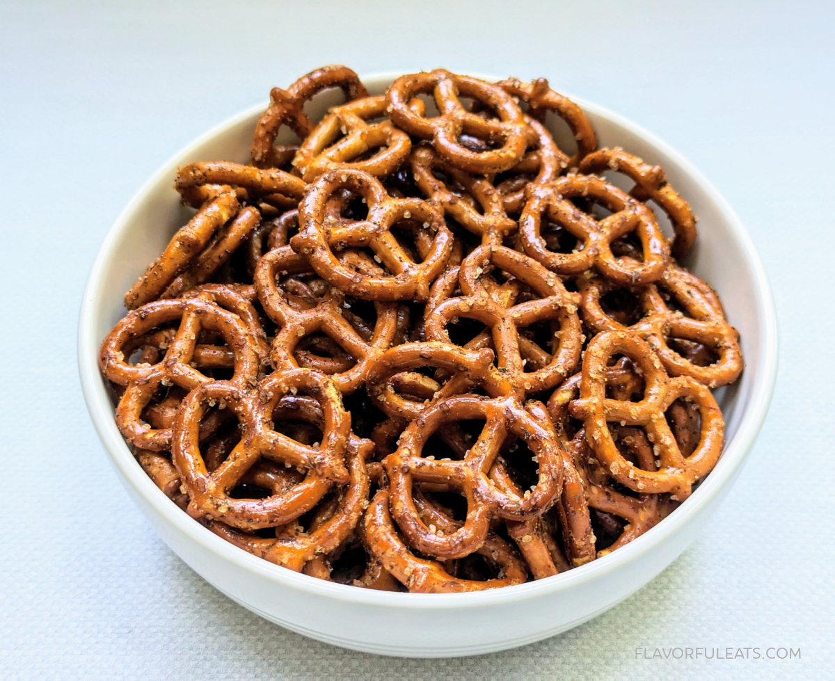 Spicy Seasoned Pretzels