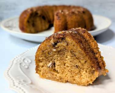 Pumpkin Spice Rum Cake