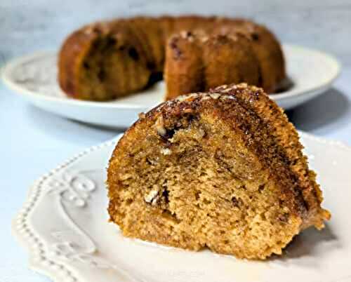 Pumpkin Spice Rum Cake