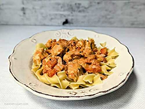 Slow Cooker Chicken Paprikash