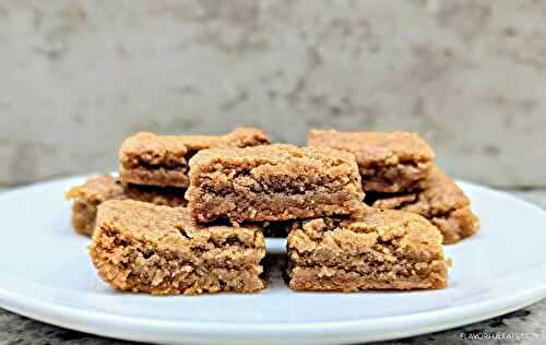 Slow Cooker Peanut Butter Cookie Bars