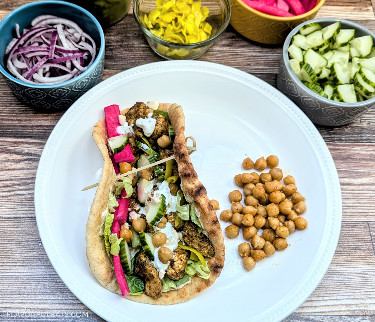 Sheet Pan Za'atar Chicken & Chickpeas