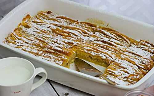 Crinkle Cream Pie with Filo