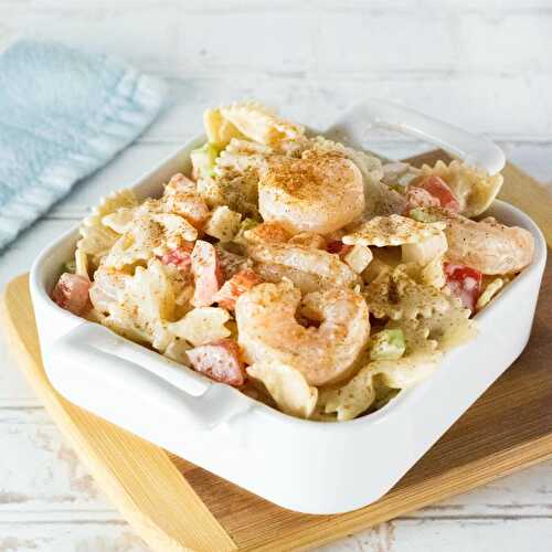 Cajun Shrimp Pasta Salad