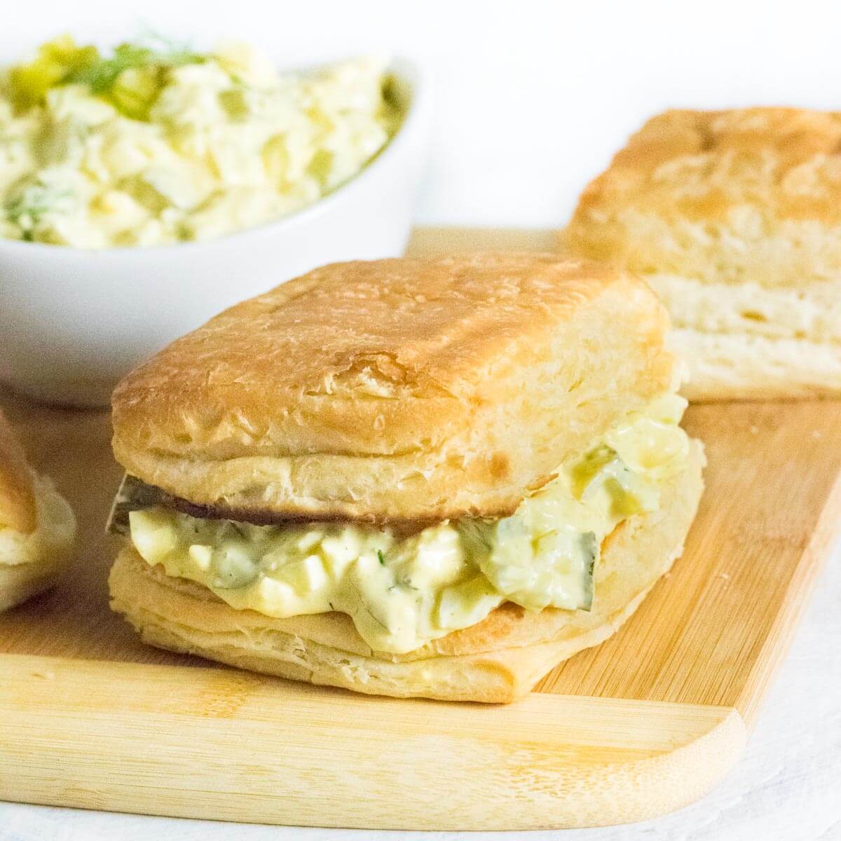 Egg Salad with Pickles