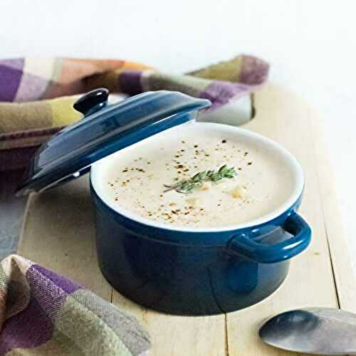 Cauliflower Soup with Cream Cheese