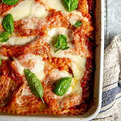 Easy Gluten-Free Vegetable Lasagna (No-Boil!)