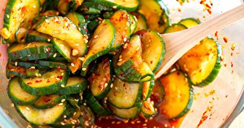 Noodle Bar’s Spicy Cucumbers