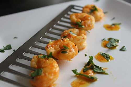 Sriracha Buttered Shrimp