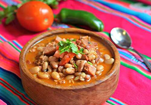 Tasty Frijoles Charros