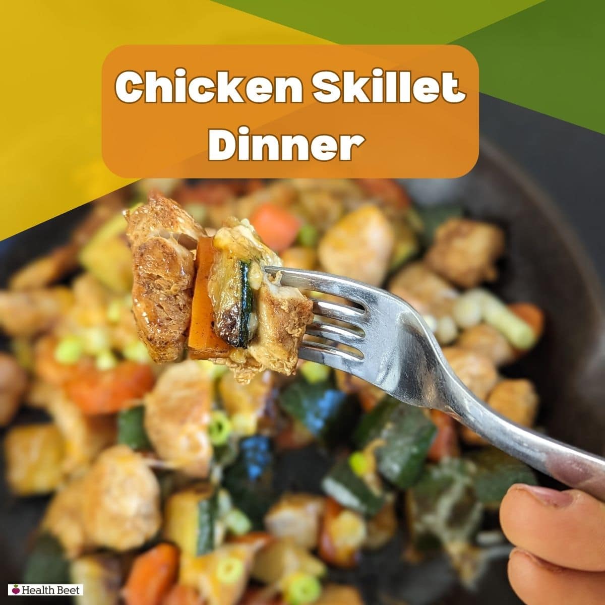 Healthy Chicken Skillet Dinner